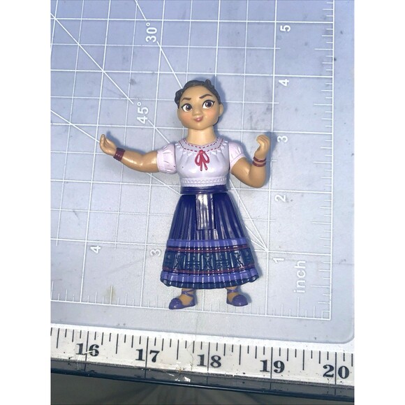 Encanto 3” Figures 4 Piece Lot Disney Toys JAKKS Antonio Isabella Marabel Louise - Picture 2 of 8